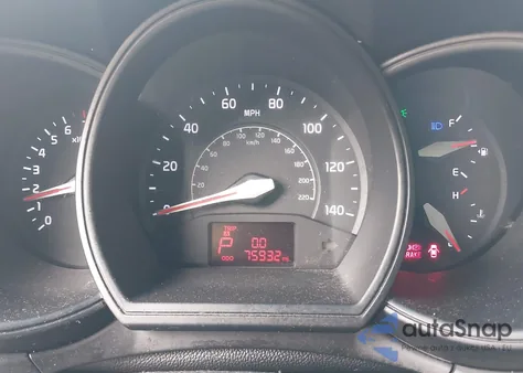 2014 Kia Rio Lx z USA, uszkodzony, nr VIN KNADM4A38E6397979